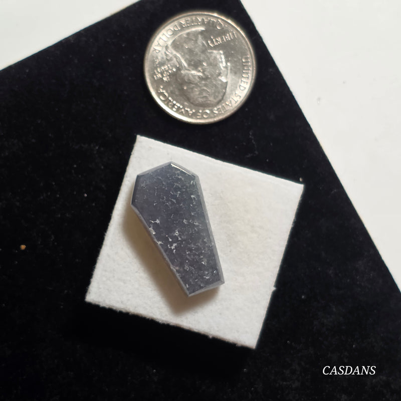 Grape Agate Coffin Cabochon