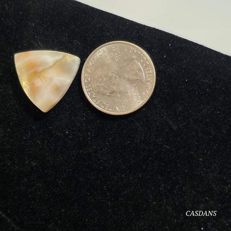 Pink Natrolite Cabochon