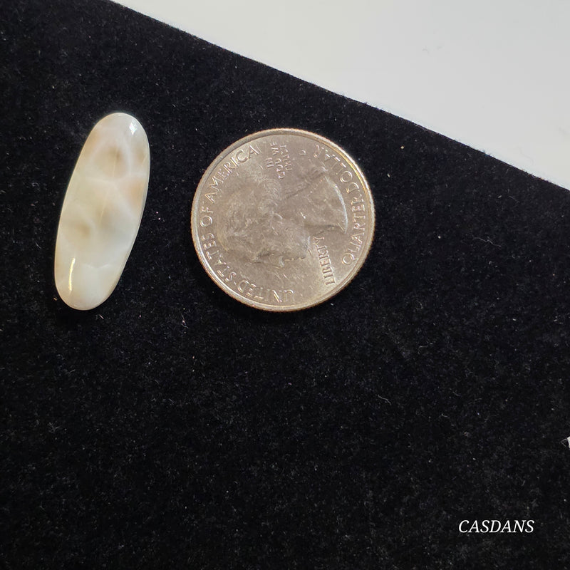 Pink Natrolite Cabochon