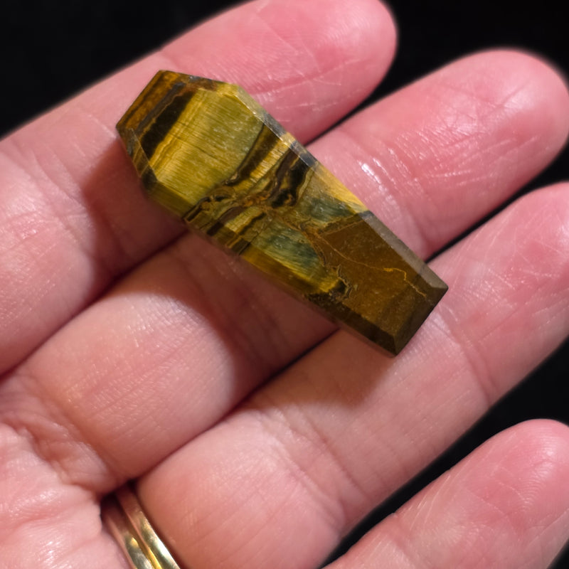 Tiger's Eye Coffin Cabochon