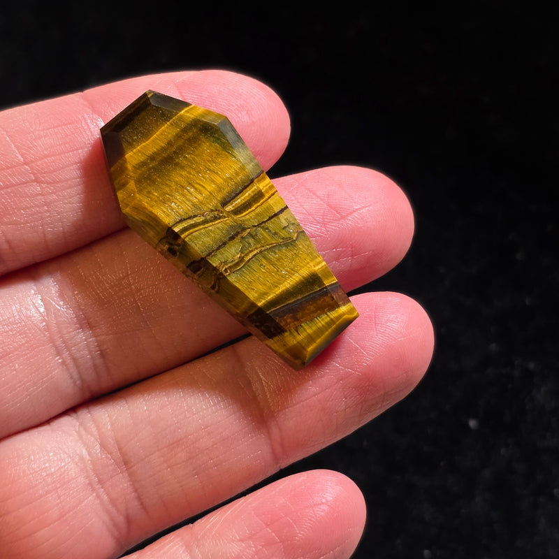 Tiger's Eye Coffin Cabochon