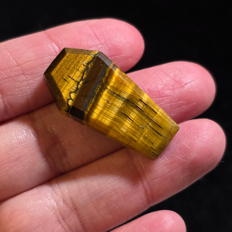 Tiger's Eye Coffin Cabochon
