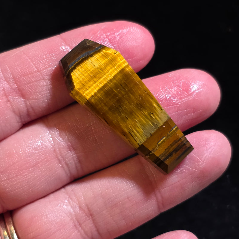 Tiger's Eye Coffin Cabochon