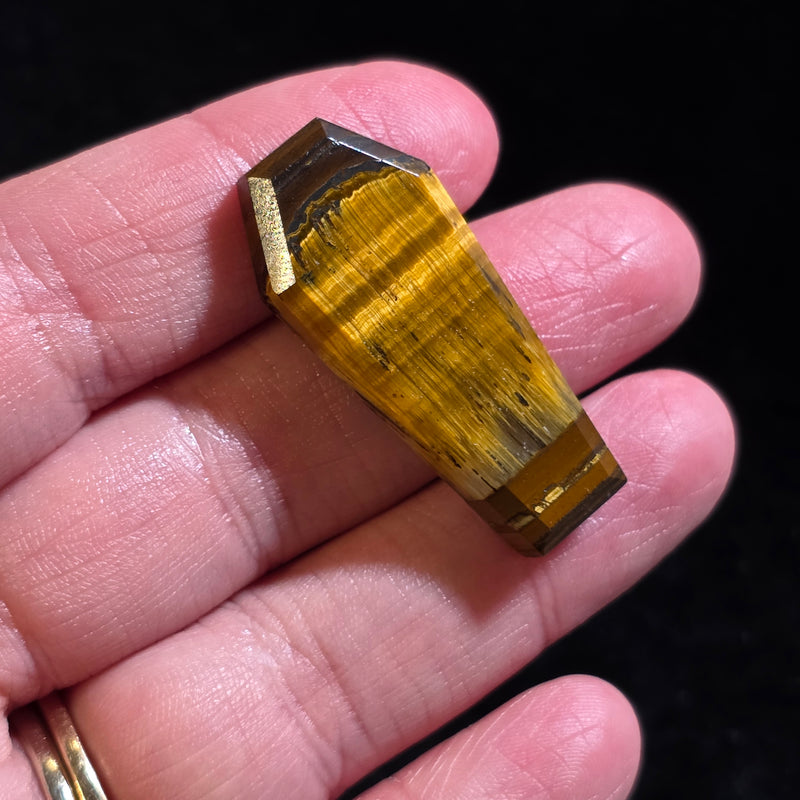 Tiger's Eye Coffin Cabochon