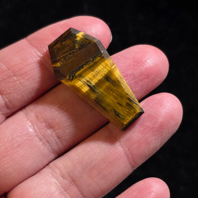 Tiger's Eye Coffin Cabochon