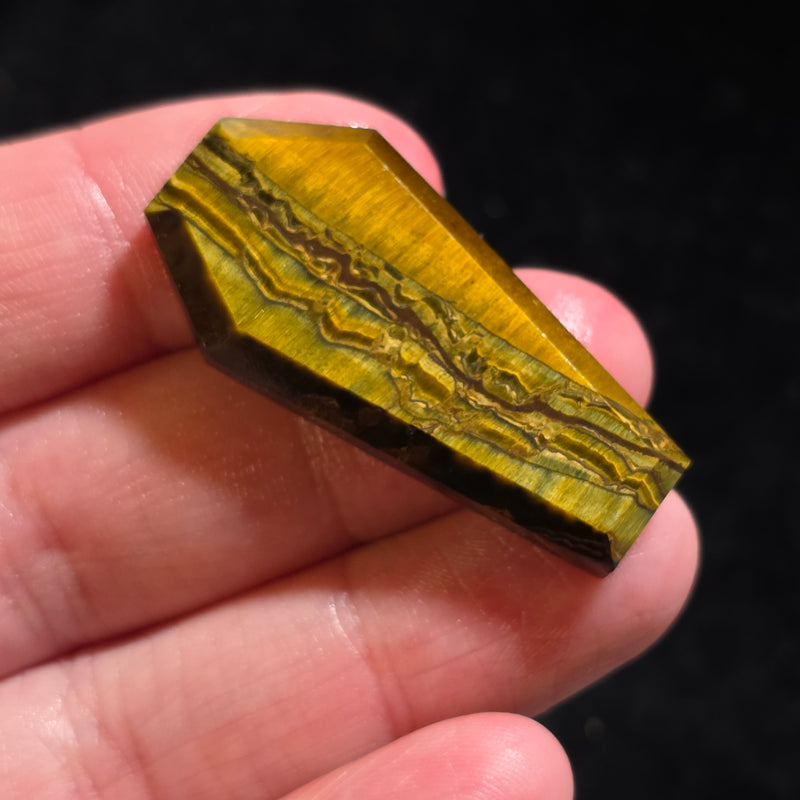 Tiger's Eye Coffin Cabochon