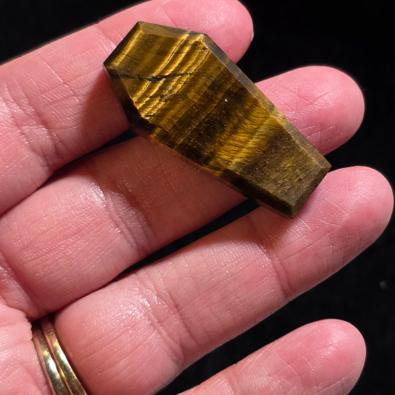 Tiger's Eye Coffin Cabochon