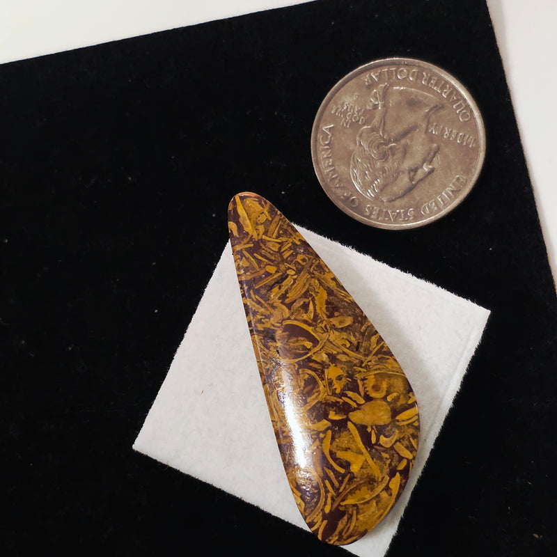 Miriam Stone / Calligraphy Stone Cabochon
