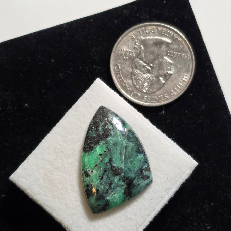 Black Bridge Variscite Cabochon