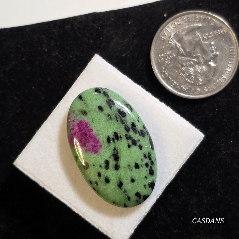 Ruby Zoisite Cabochon