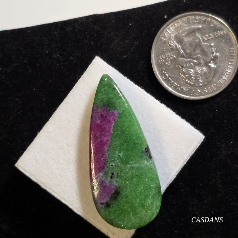 Ruby Zoisite Cabochon