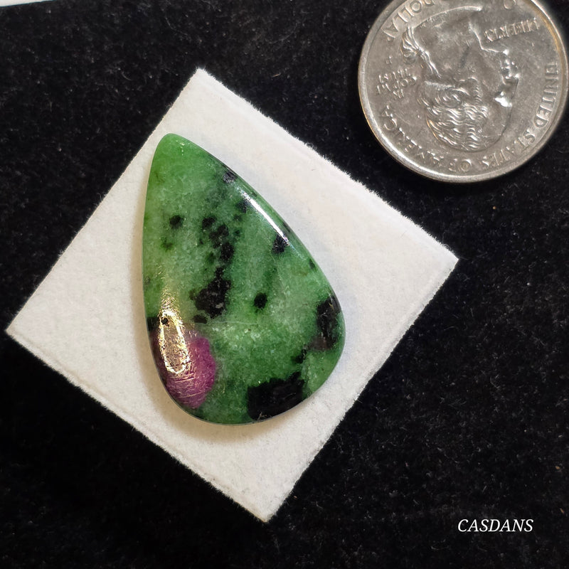 Ruby Zoisite Cabochon