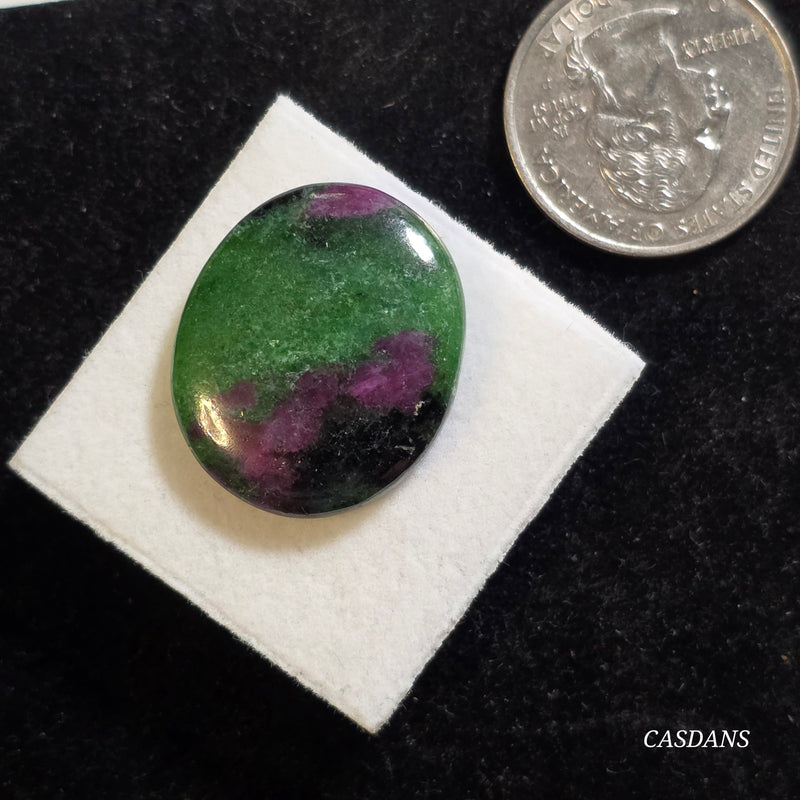 Ruby Zoisite Cabochon
