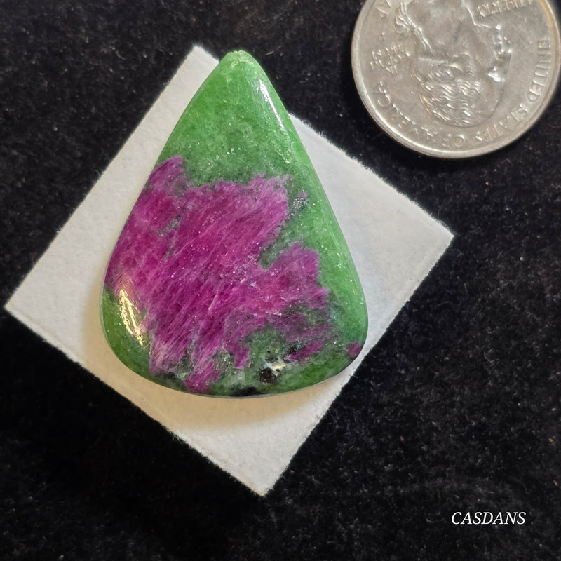 Ruby Zoisite Cabochon