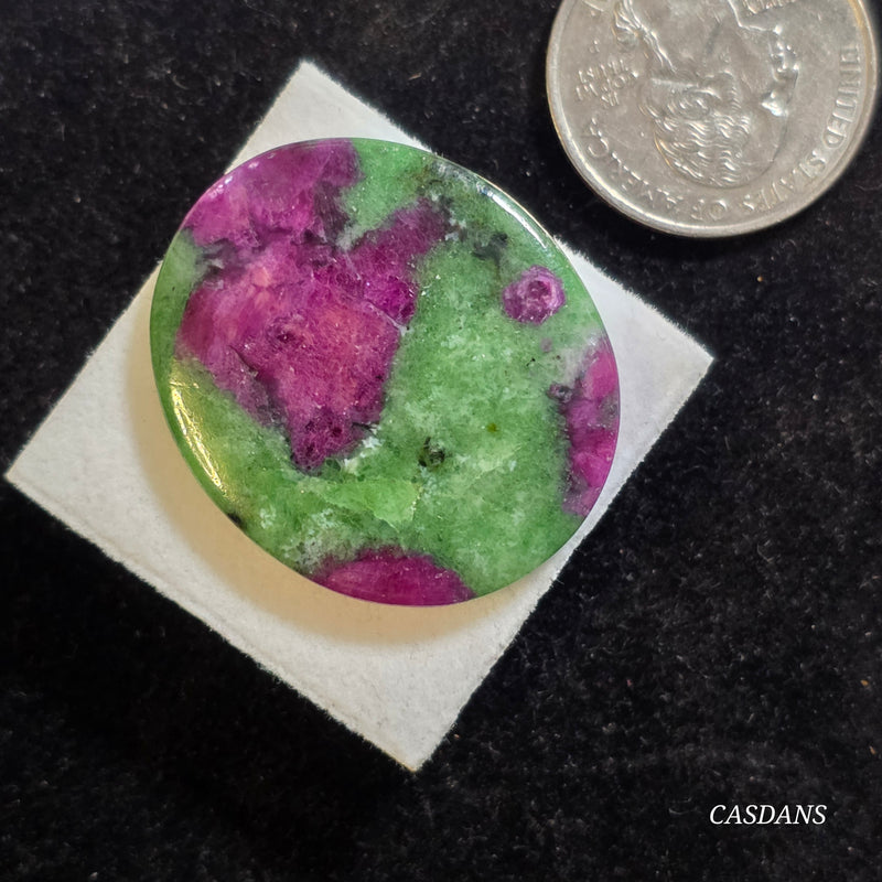 Ruby Zoisite Cabochon