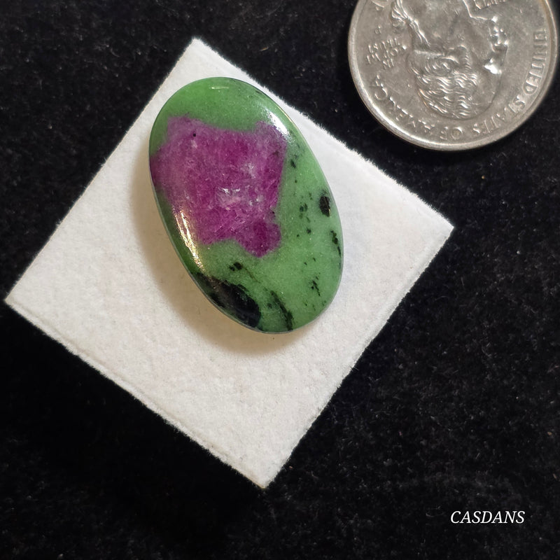 Ruby Zoisite Cabochon