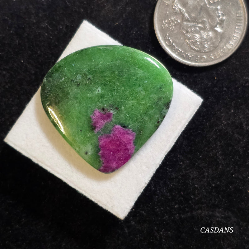 Ruby Zoisite Cabochon