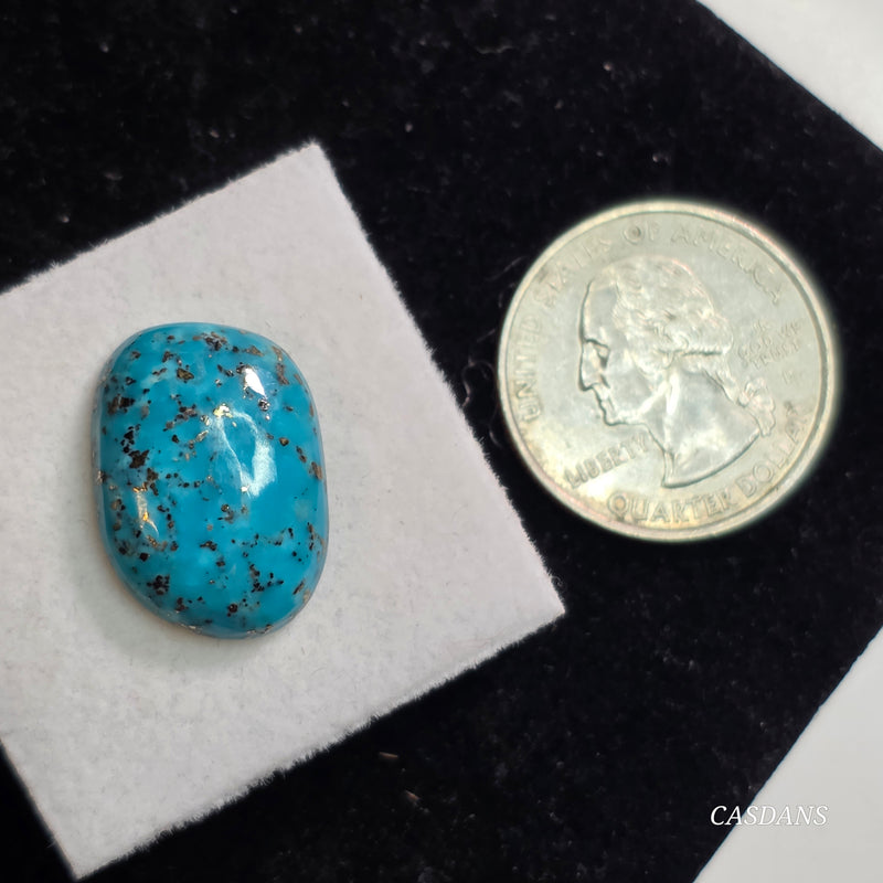 Kingman Stillwater Blue Turquoise Cabochon
