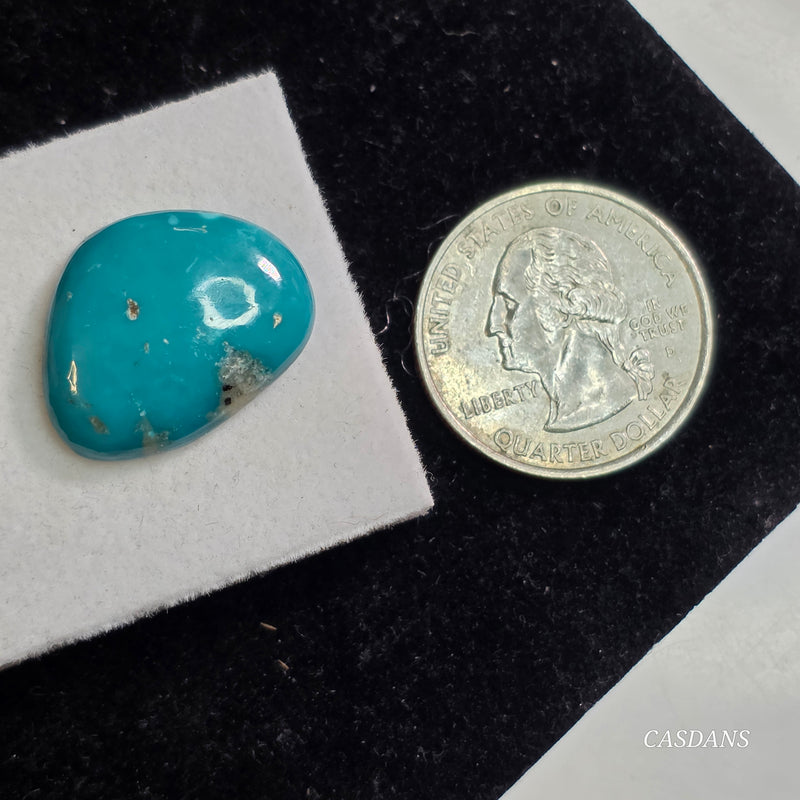Kingman Stillwater Blue Turquoise Cabochon