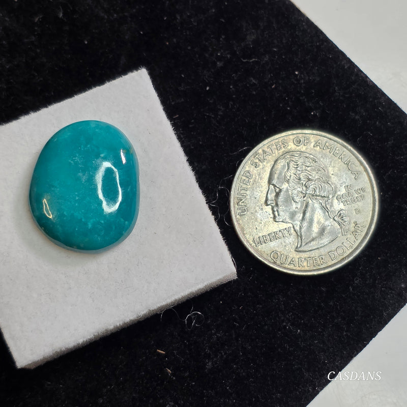 Kingman Stillwater Blue Turquoise Cabochon