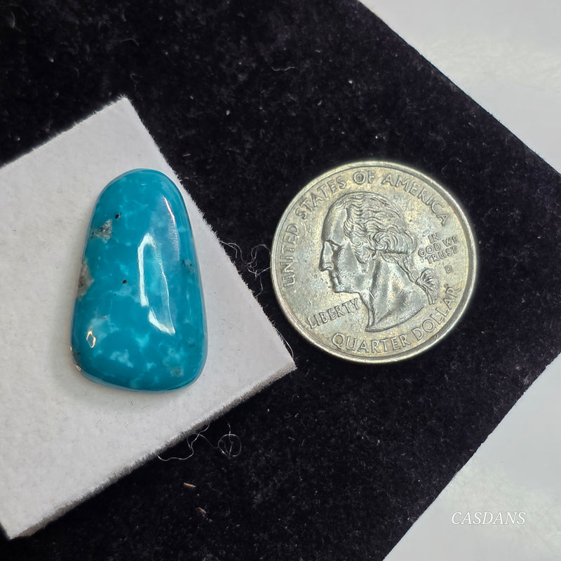 Kingman Stillwater Blue Turquoise Cabochon