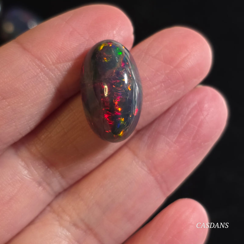 Smoked Ethiopian Opal Cabochon