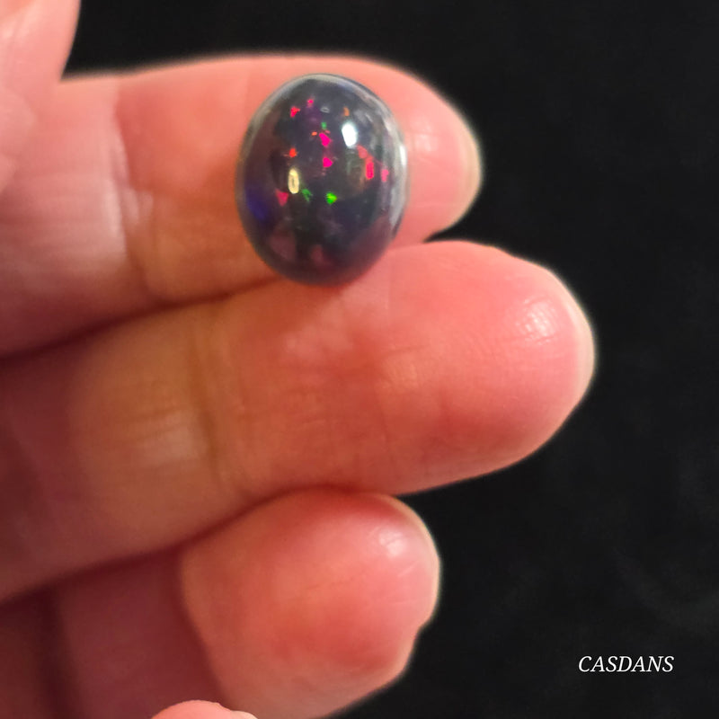Smoked Ethiopian Opal Cabochon