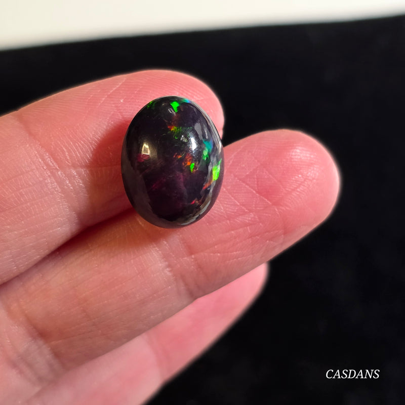Smoked Ethiopian Opal Cabochon