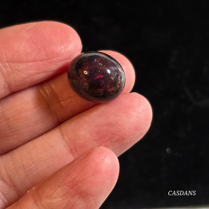 Smoked Ethiopian Opal Cabochon