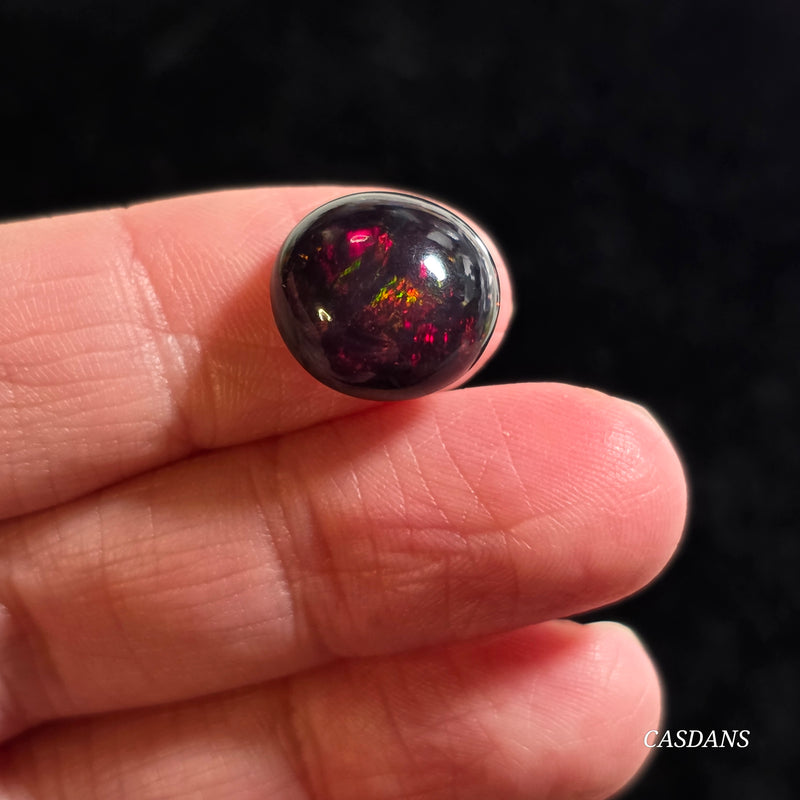 Smoked Ethiopian Opal Cabochon