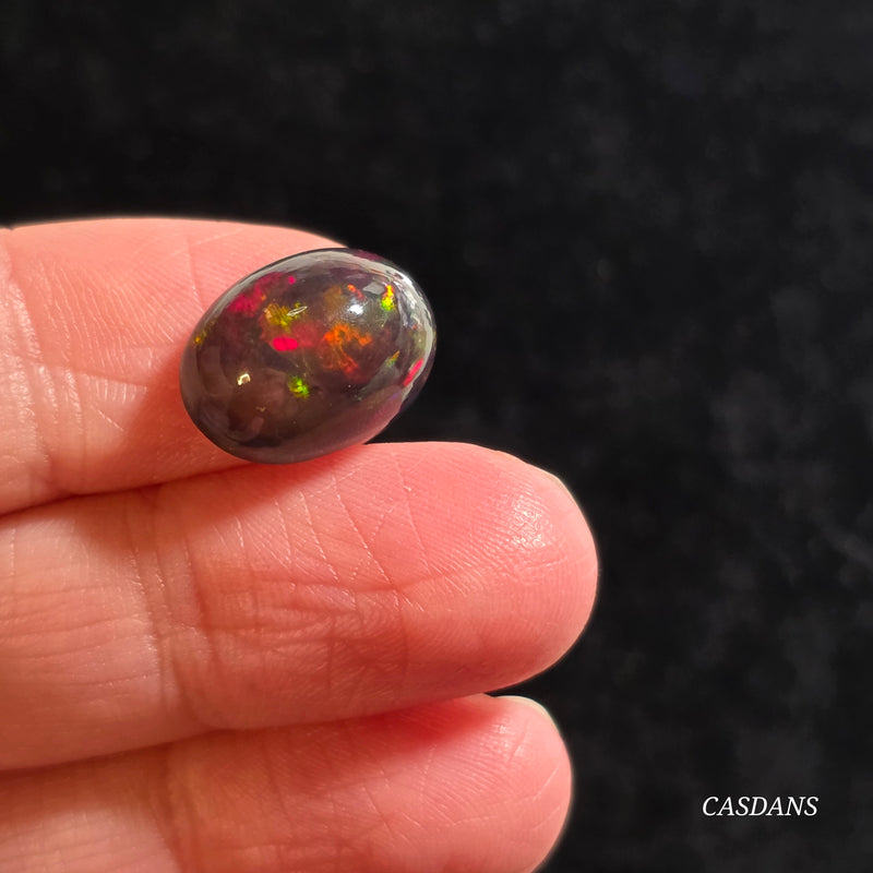 Smoked Ethiopian Opal Cabochon