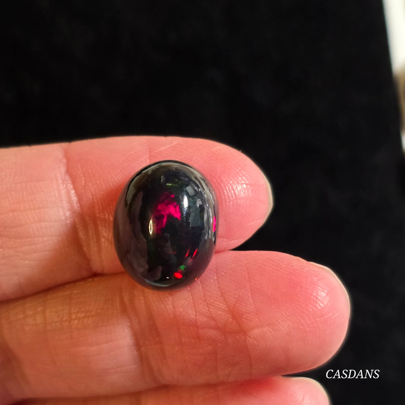 Smoked Ethiopian Opal Cabochon