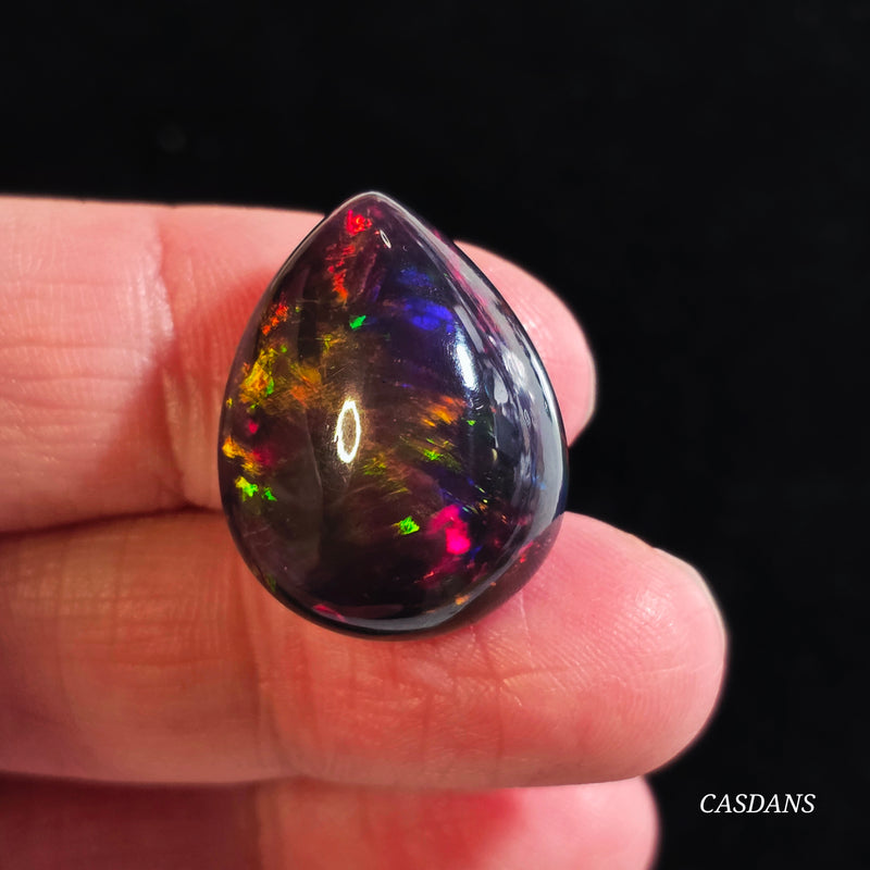 Smoked Ethiopian Opal Cabochon
