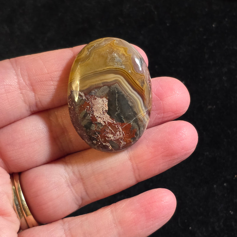 Crazy Lace Agate Cabochon