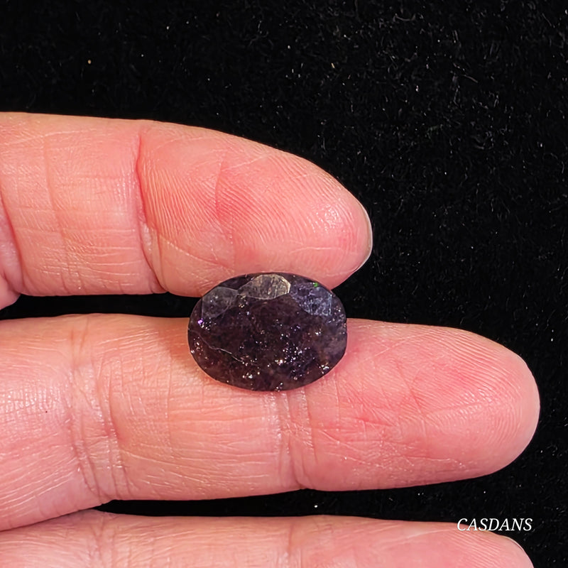 iolite Sunstone Facet