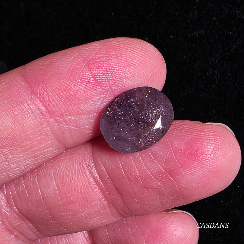 iolite Sunstone Facet