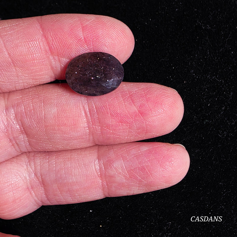 iolite Sunstone Facet