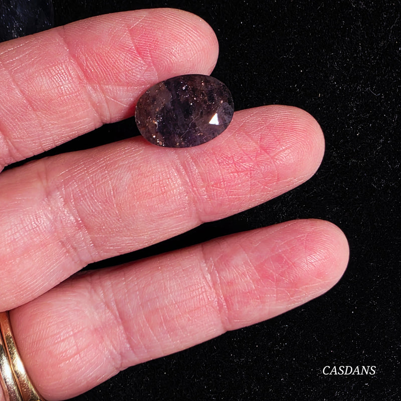 iolite Sunstone Facet