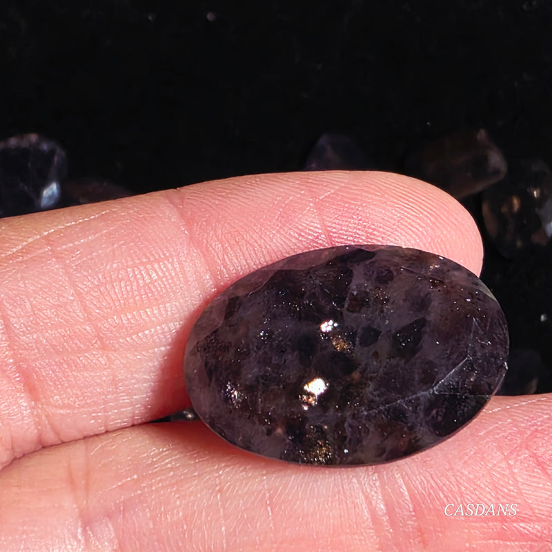 iolite Sunstone Facet