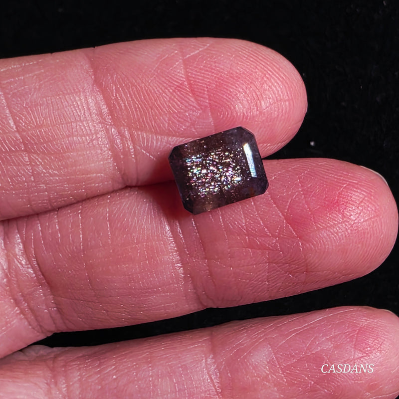 iolite Sunstone Facet