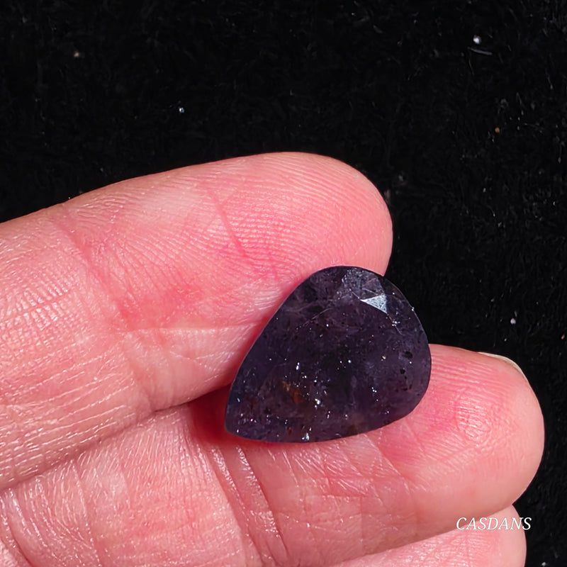 iolite Sunstone Facet