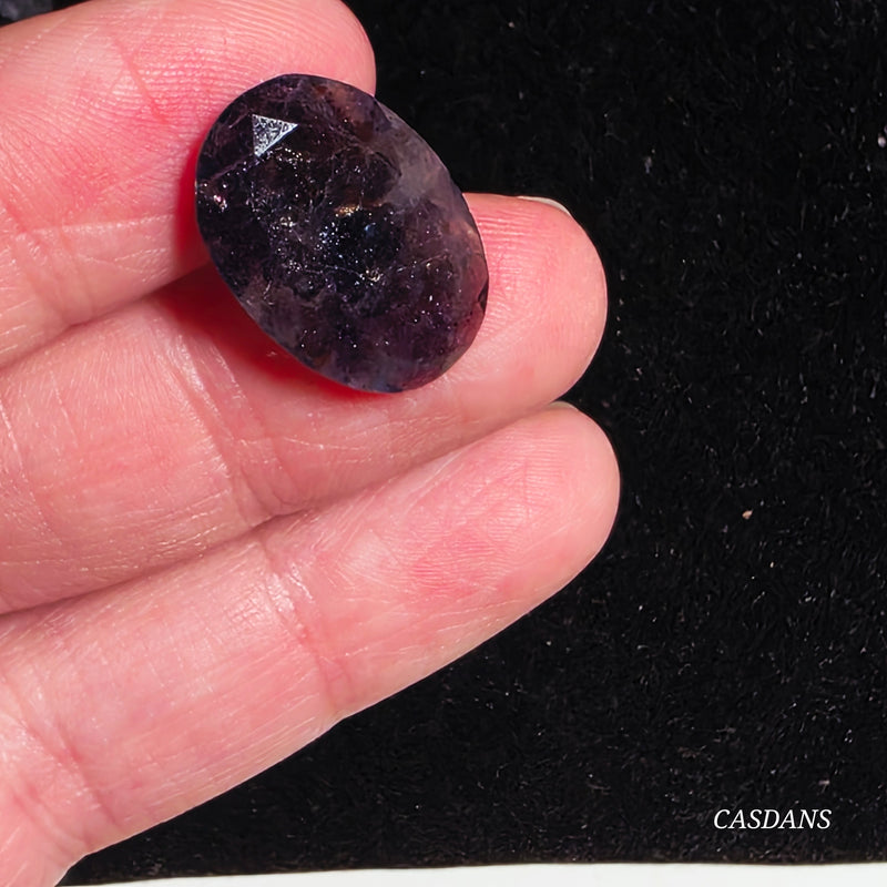 iolite Sunstone Facet