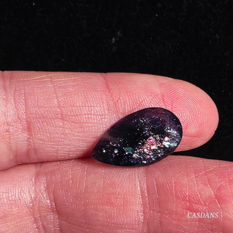 iolite Sunstone Facet