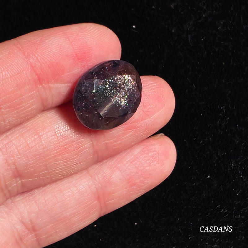 iolite Sunstone Facet