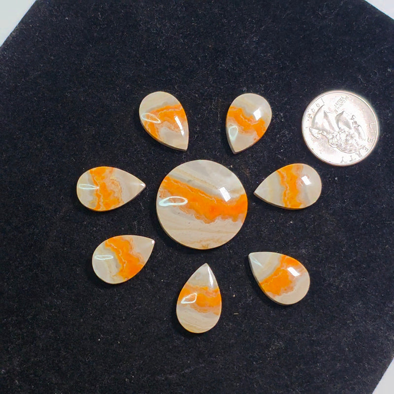 Bumblebee Stone Flower Set (8 Piece Set)