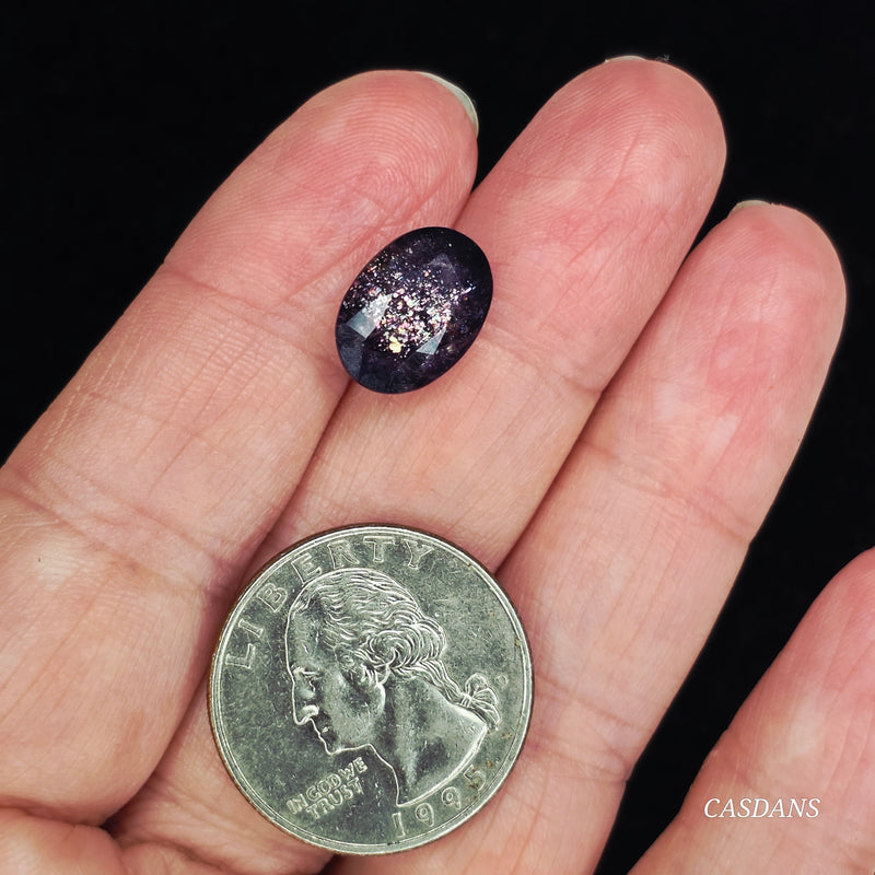 iolite Sunstone Facet