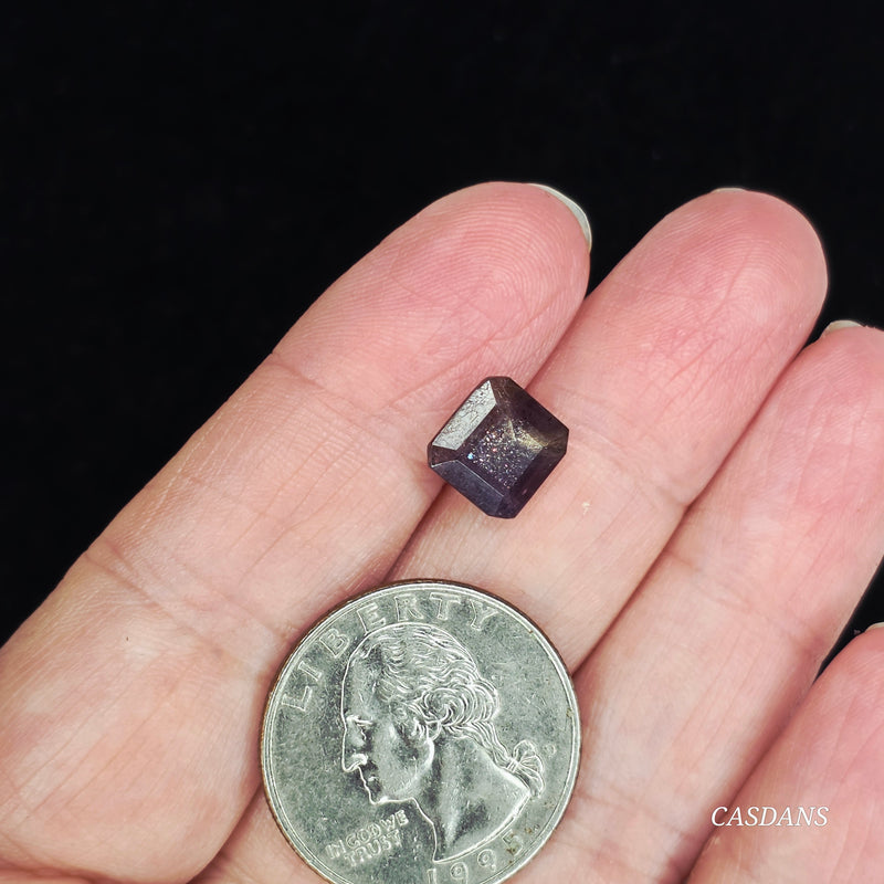iolite Sunstone Facet