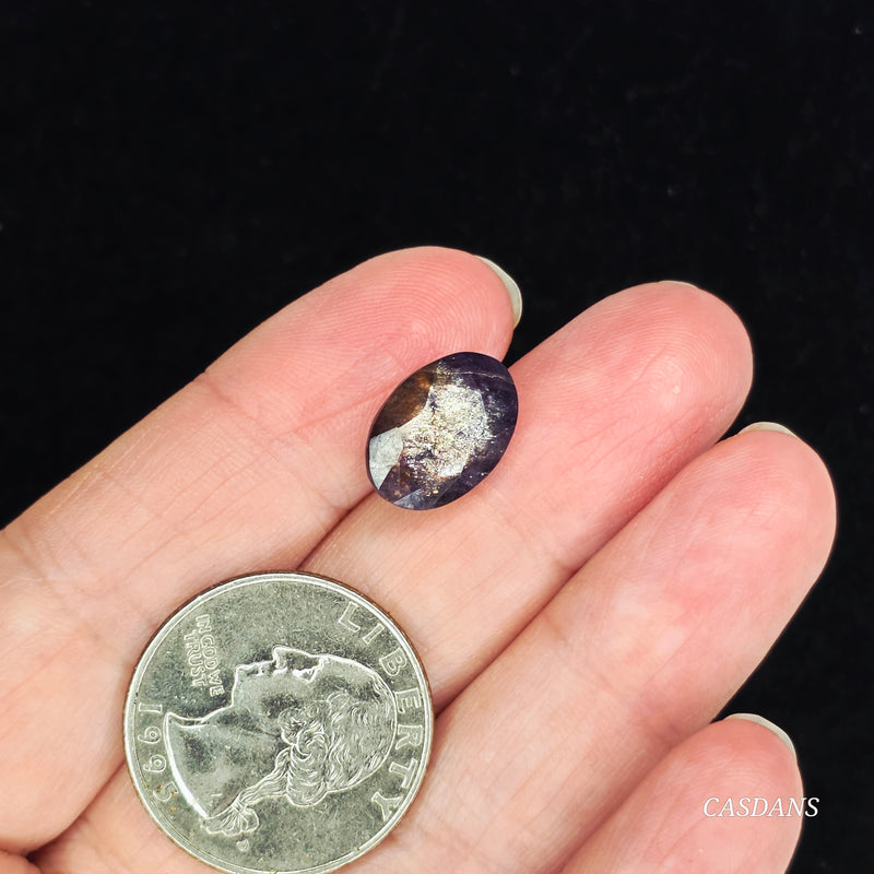 iolite Sunstone Facet