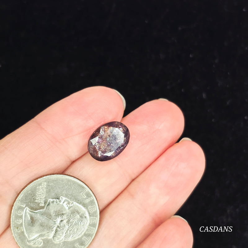iolite Sunstone Facet
