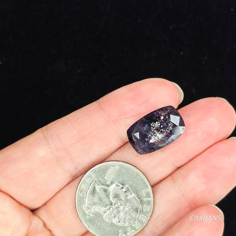 iolite Sunstone Facet